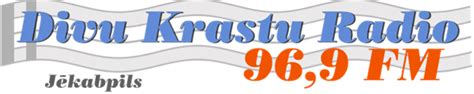 Divu Krastu Radio, 96.9 FM, Jekabpils, Latvia .